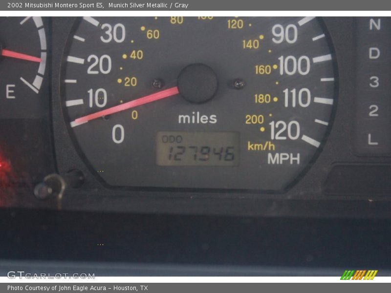 Munich Silver Metallic / Gray 2002 Mitsubishi Montero Sport ES