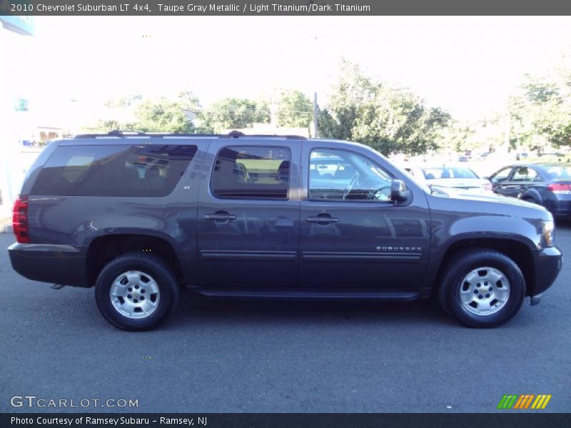Taupe Gray Metallic / Light Titanium/Dark Titanium 2010 Chevrolet Suburban LT 4x4