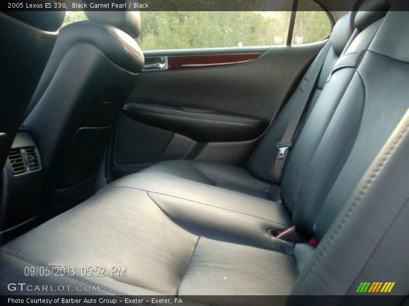 Black Garnet Pearl / Black 2005 Lexus ES 330