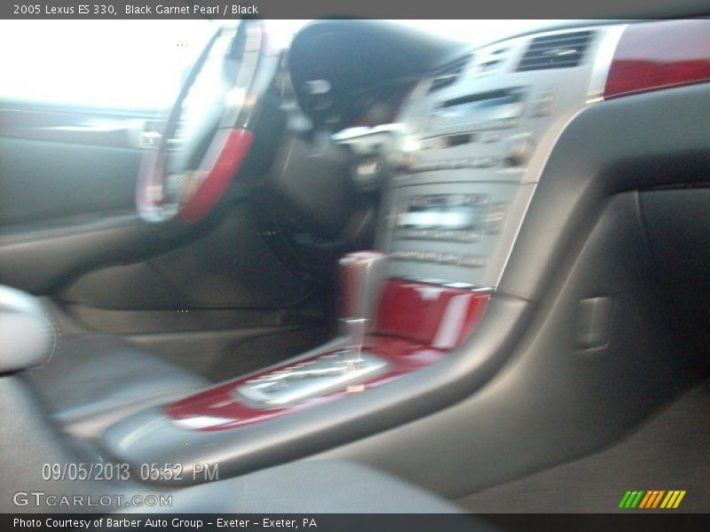 Black Garnet Pearl / Black 2005 Lexus ES 330