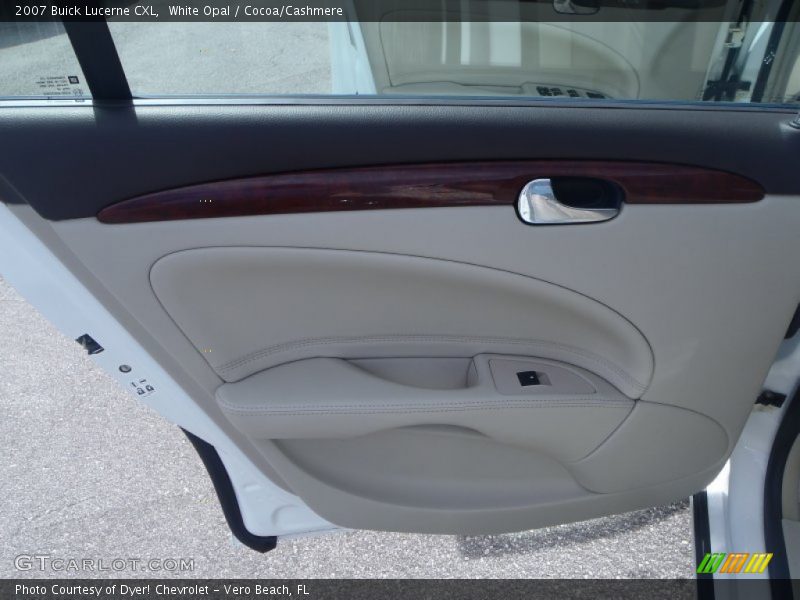 White Opal / Cocoa/Cashmere 2007 Buick Lucerne CXL