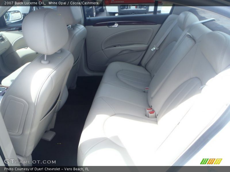 White Opal / Cocoa/Cashmere 2007 Buick Lucerne CXL