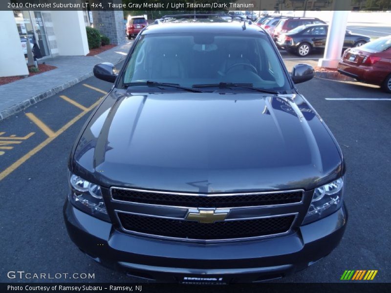 Taupe Gray Metallic / Light Titanium/Dark Titanium 2010 Chevrolet Suburban LT 4x4