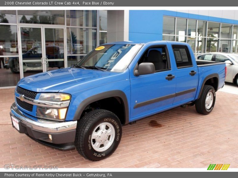 Pace Blue / Ebony 2008 Chevrolet Colorado LT Crew Cab 4x4