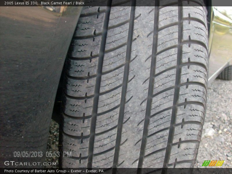 Black Garnet Pearl / Black 2005 Lexus ES 330