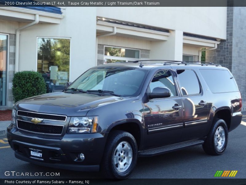 Taupe Gray Metallic / Light Titanium/Dark Titanium 2010 Chevrolet Suburban LT 4x4