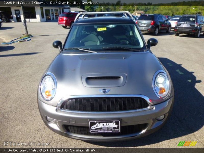 Dark Silver Metallic / Grey/Black 2008 Mini Cooper S Clubman