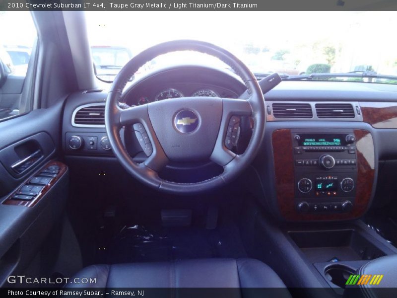 Taupe Gray Metallic / Light Titanium/Dark Titanium 2010 Chevrolet Suburban LT 4x4