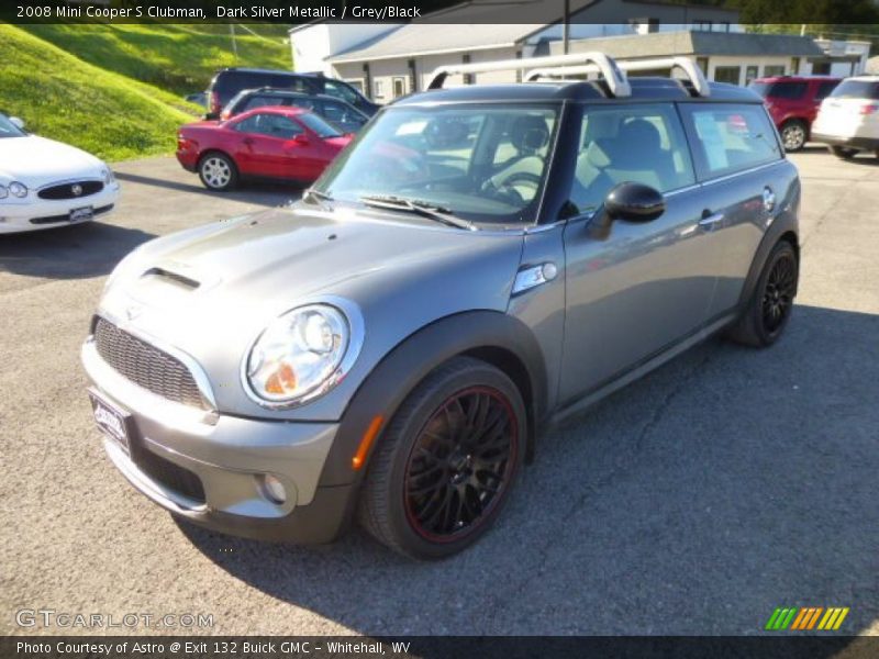 Dark Silver Metallic / Grey/Black 2008 Mini Cooper S Clubman