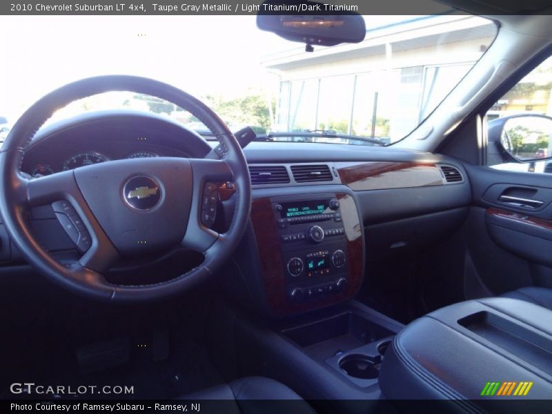 Taupe Gray Metallic / Light Titanium/Dark Titanium 2010 Chevrolet Suburban LT 4x4
