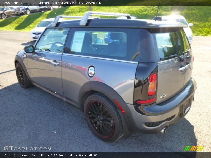 Dark Silver Metallic / Grey/Black 2008 Mini Cooper S Clubman