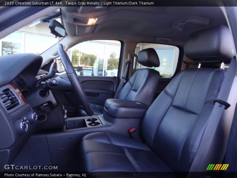 Taupe Gray Metallic / Light Titanium/Dark Titanium 2010 Chevrolet Suburban LT 4x4