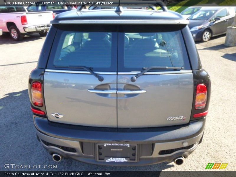 Dark Silver Metallic / Grey/Black 2008 Mini Cooper S Clubman