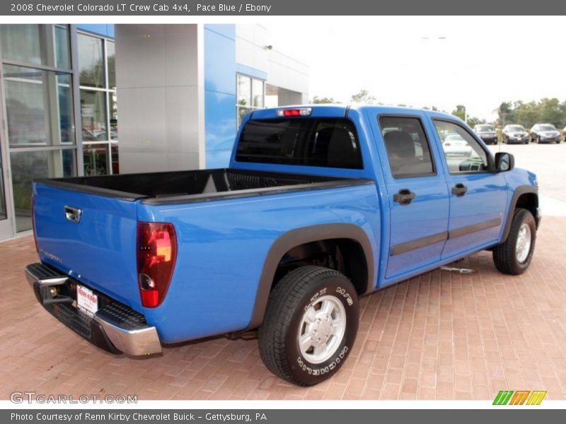 Pace Blue / Ebony 2008 Chevrolet Colorado LT Crew Cab 4x4