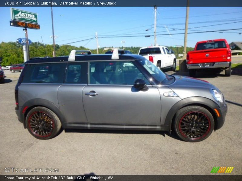 Dark Silver Metallic / Grey/Black 2008 Mini Cooper S Clubman