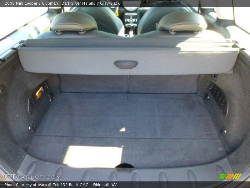 Dark Silver Metallic / Grey/Black 2008 Mini Cooper S Clubman