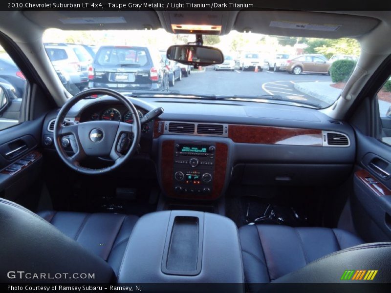 Taupe Gray Metallic / Light Titanium/Dark Titanium 2010 Chevrolet Suburban LT 4x4