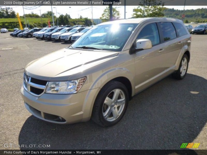 Light Sandstone Metallic / Pastel Pebble Beige 2009 Dodge Journey SXT AWD