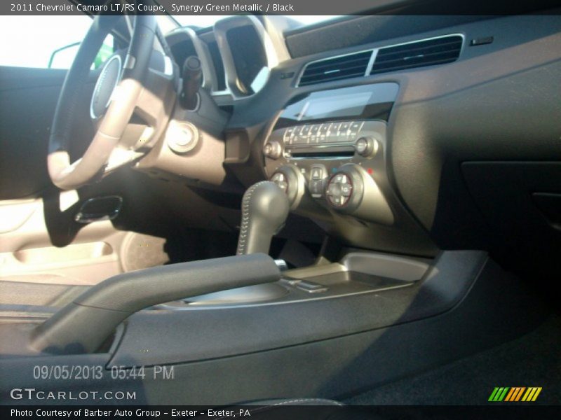 Synergy Green Metallic / Black 2011 Chevrolet Camaro LT/RS Coupe