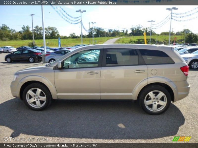 Light Sandstone Metallic / Pastel Pebble Beige 2009 Dodge Journey SXT AWD