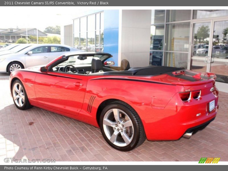 Victory Red / Black 2011 Chevrolet Camaro SS/RS Convertible