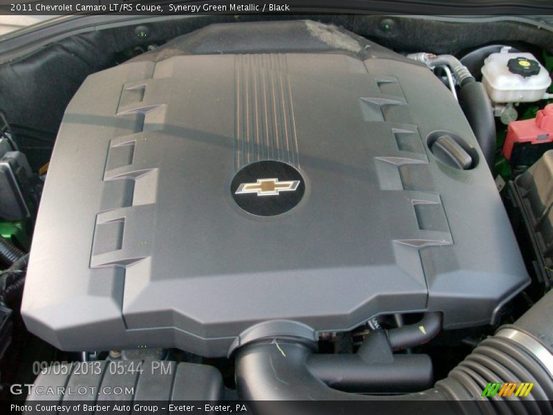 Synergy Green Metallic / Black 2011 Chevrolet Camaro LT/RS Coupe