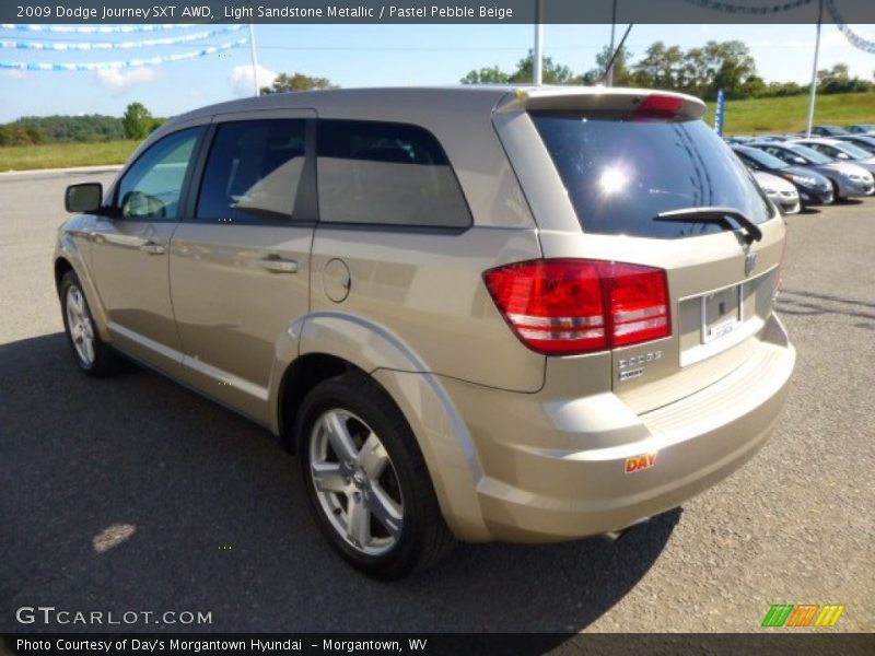 Light Sandstone Metallic / Pastel Pebble Beige 2009 Dodge Journey SXT AWD
