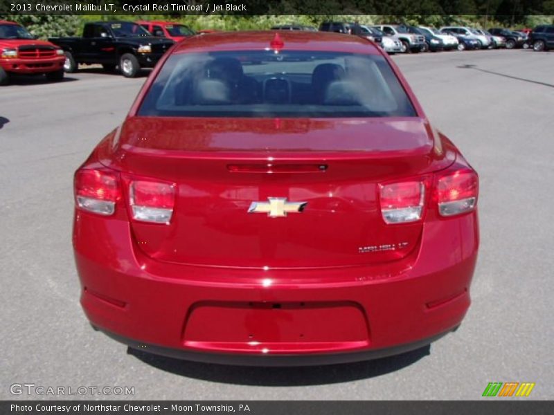Crystal Red Tintcoat / Jet Black 2013 Chevrolet Malibu LT