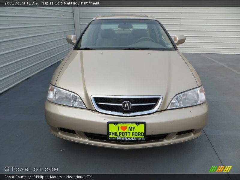 Naples Gold Metallic / Parchment 2001 Acura TL 3.2