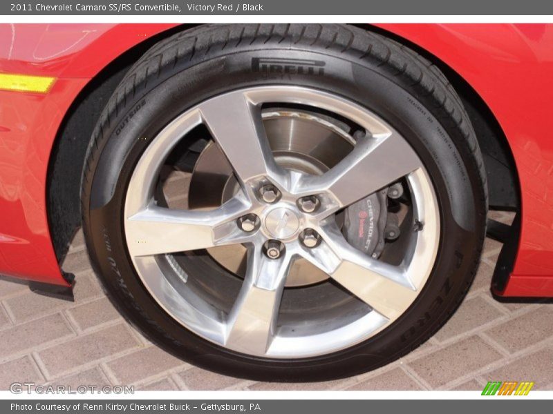 Victory Red / Black 2011 Chevrolet Camaro SS/RS Convertible