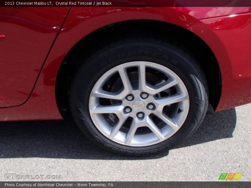 Crystal Red Tintcoat / Jet Black 2013 Chevrolet Malibu LT