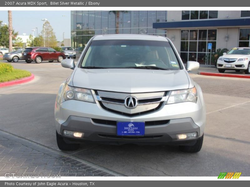 Billet Silver Metallic / Ebony 2007 Acura MDX Sport