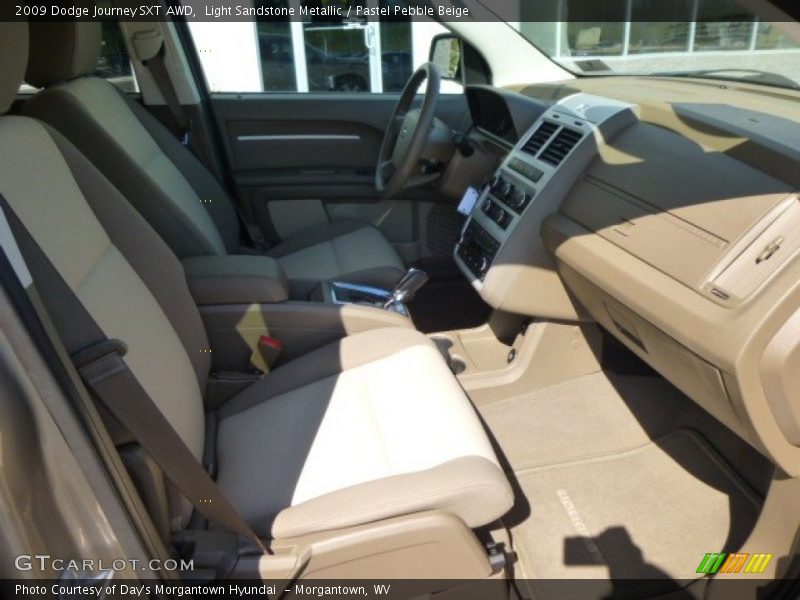 Light Sandstone Metallic / Pastel Pebble Beige 2009 Dodge Journey SXT AWD