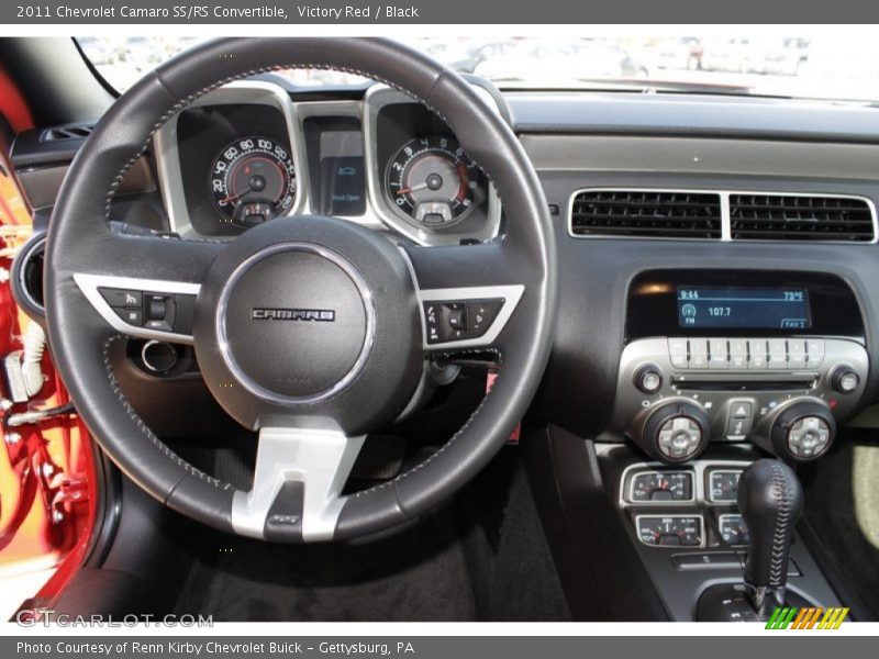 Victory Red / Black 2011 Chevrolet Camaro SS/RS Convertible