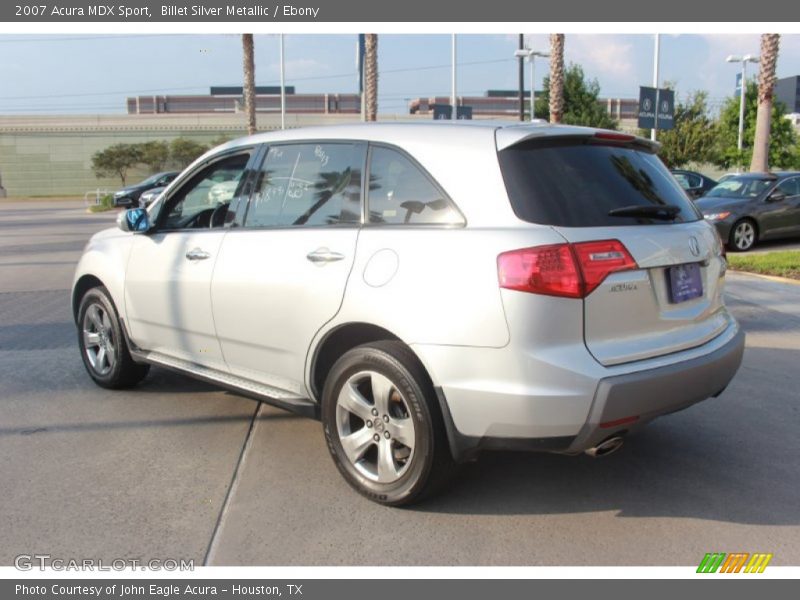 Billet Silver Metallic / Ebony 2007 Acura MDX Sport