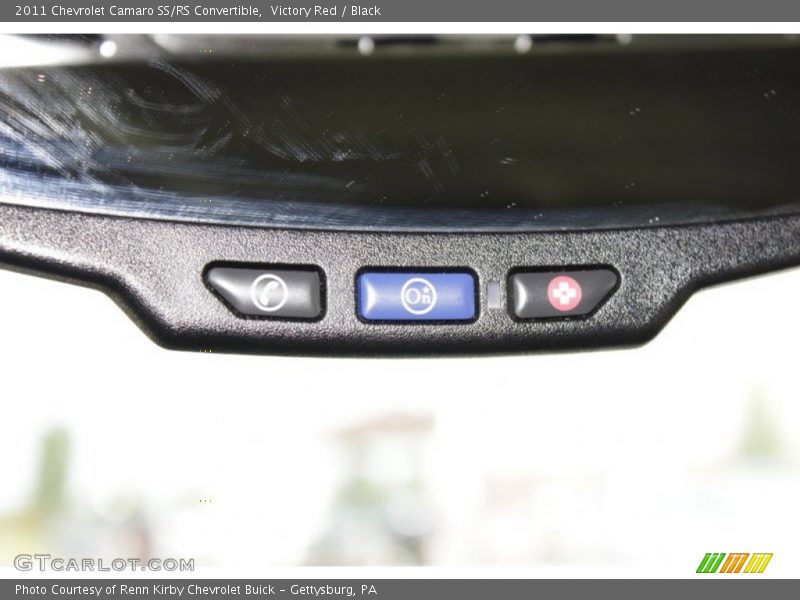 Victory Red / Black 2011 Chevrolet Camaro SS/RS Convertible