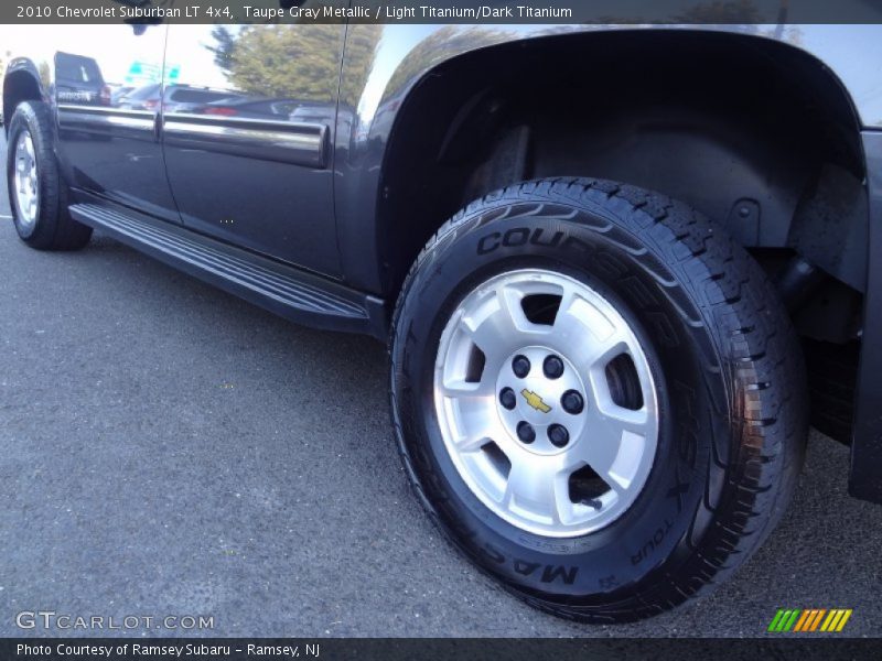Taupe Gray Metallic / Light Titanium/Dark Titanium 2010 Chevrolet Suburban LT 4x4
