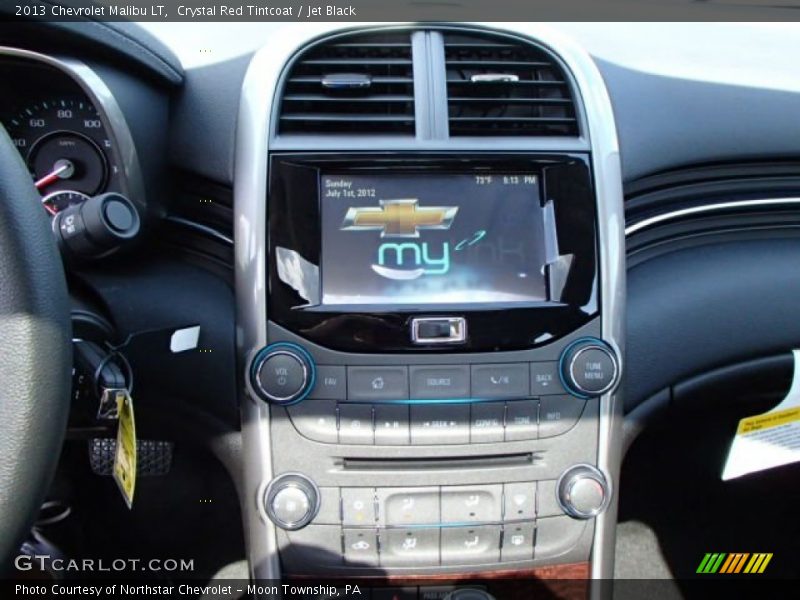 Crystal Red Tintcoat / Jet Black 2013 Chevrolet Malibu LT