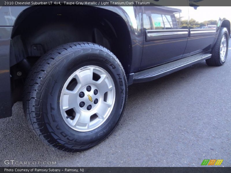 Taupe Gray Metallic / Light Titanium/Dark Titanium 2010 Chevrolet Suburban LT 4x4
