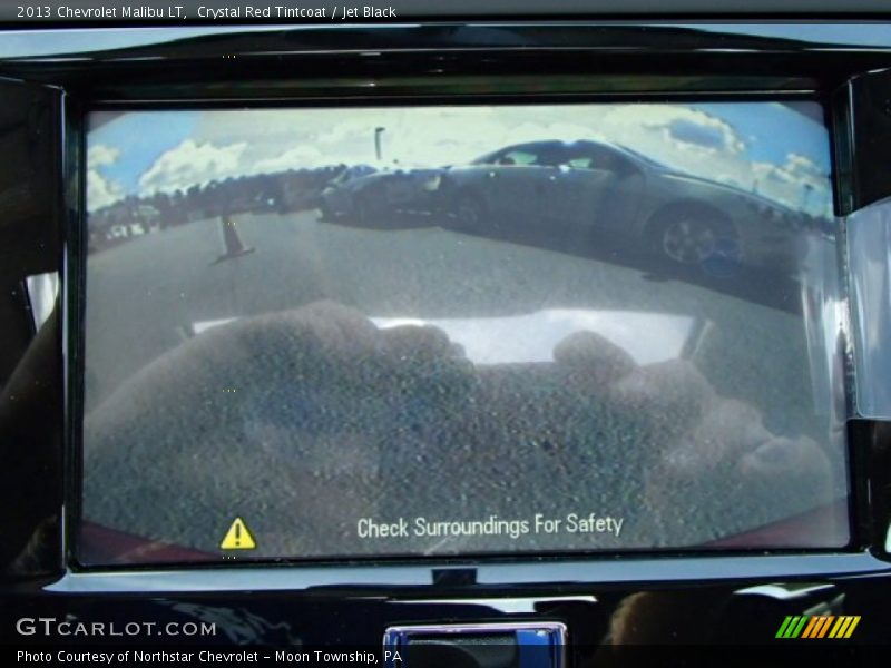 Crystal Red Tintcoat / Jet Black 2013 Chevrolet Malibu LT