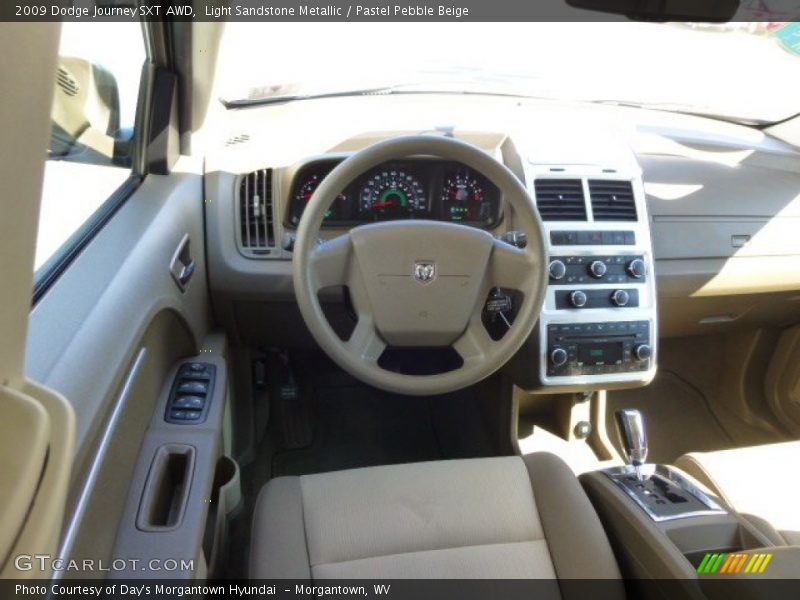 Light Sandstone Metallic / Pastel Pebble Beige 2009 Dodge Journey SXT AWD