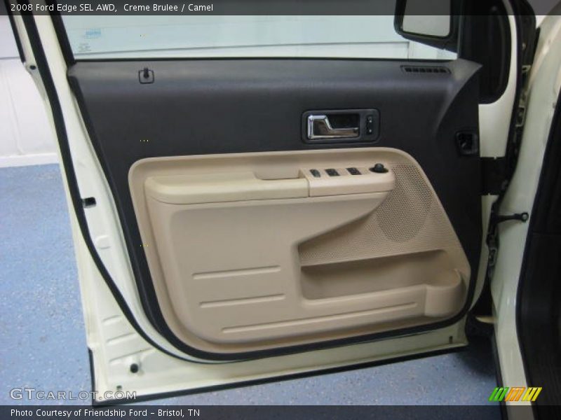 Creme Brulee / Camel 2008 Ford Edge SEL AWD
