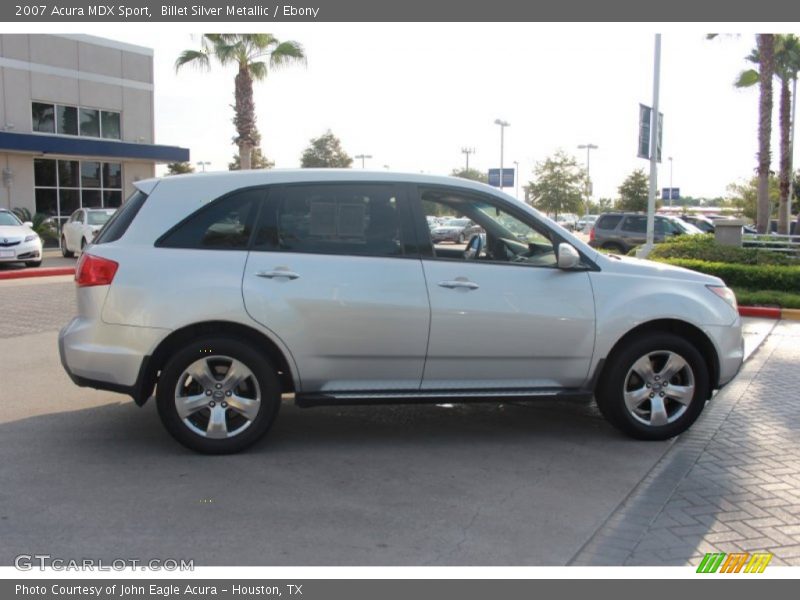 Billet Silver Metallic / Ebony 2007 Acura MDX Sport