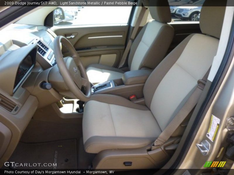 Light Sandstone Metallic / Pastel Pebble Beige 2009 Dodge Journey SXT AWD