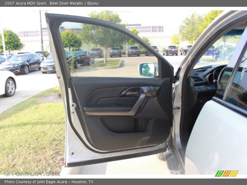 Billet Silver Metallic / Ebony 2007 Acura MDX Sport