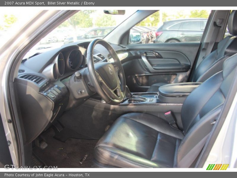 Billet Silver Metallic / Ebony 2007 Acura MDX Sport