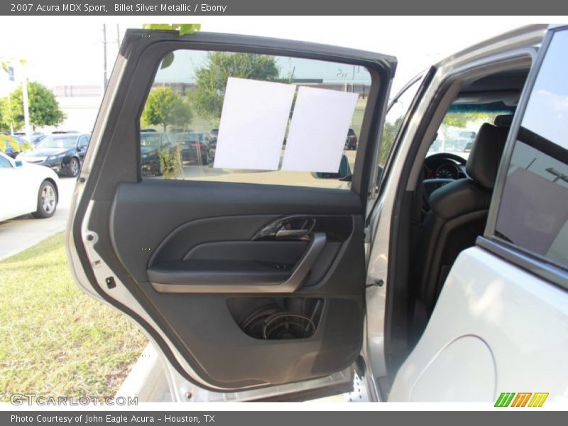 Billet Silver Metallic / Ebony 2007 Acura MDX Sport