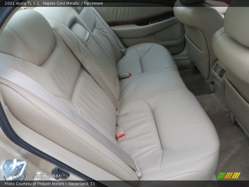 Naples Gold Metallic / Parchment 2001 Acura TL 3.2