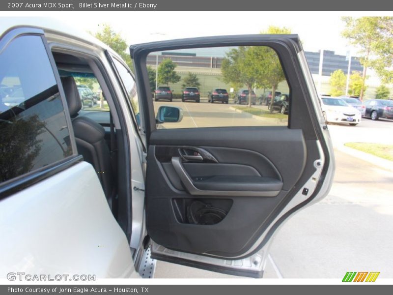 Billet Silver Metallic / Ebony 2007 Acura MDX Sport