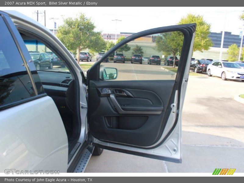 Billet Silver Metallic / Ebony 2007 Acura MDX Sport